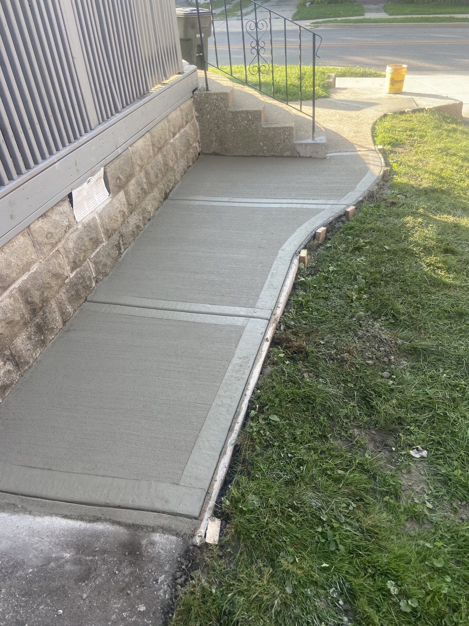 Walkway and pavers