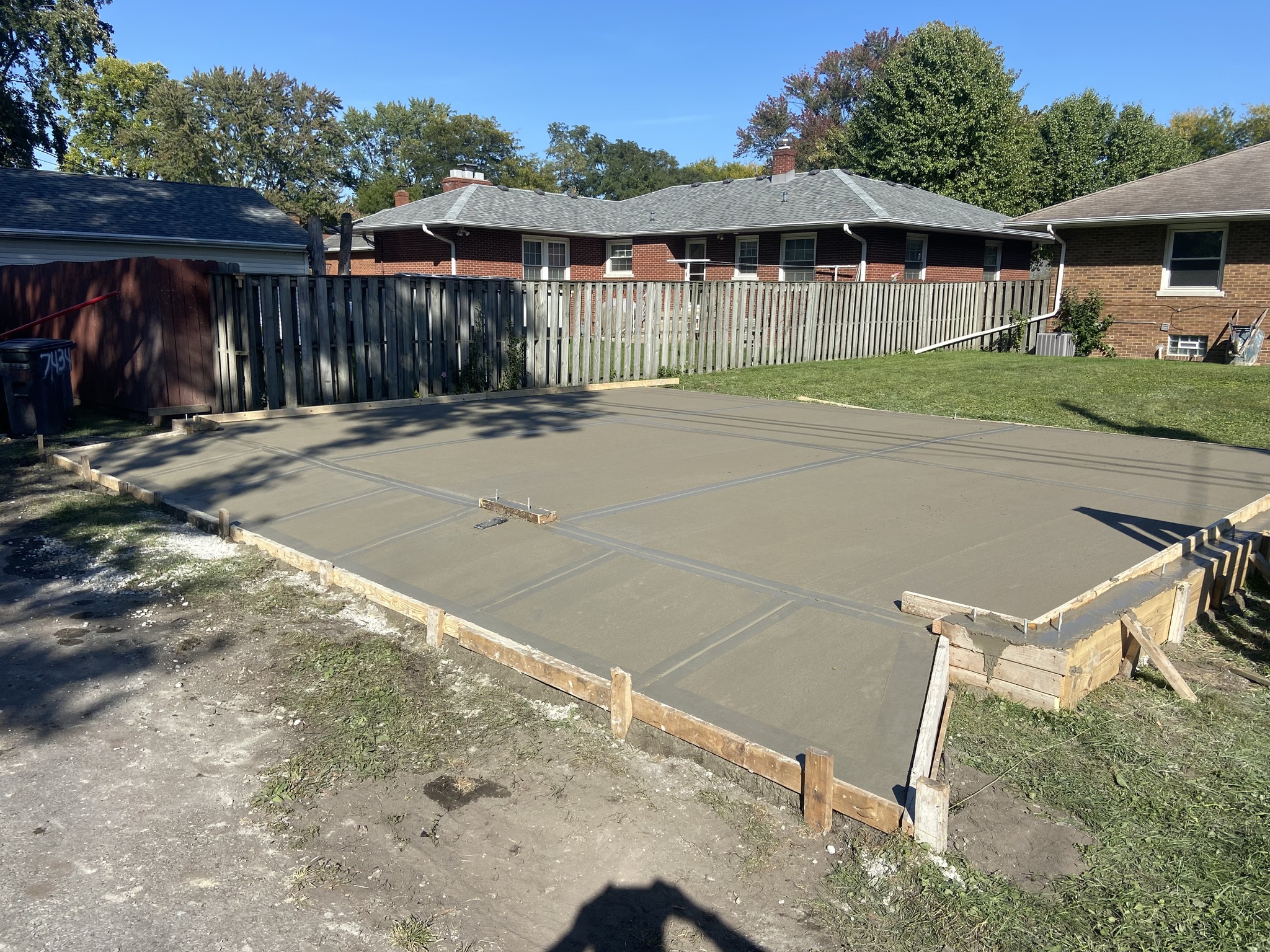 Concrete repair and resurfacing project