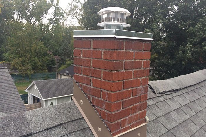 Chimney repair and tuckpointing project